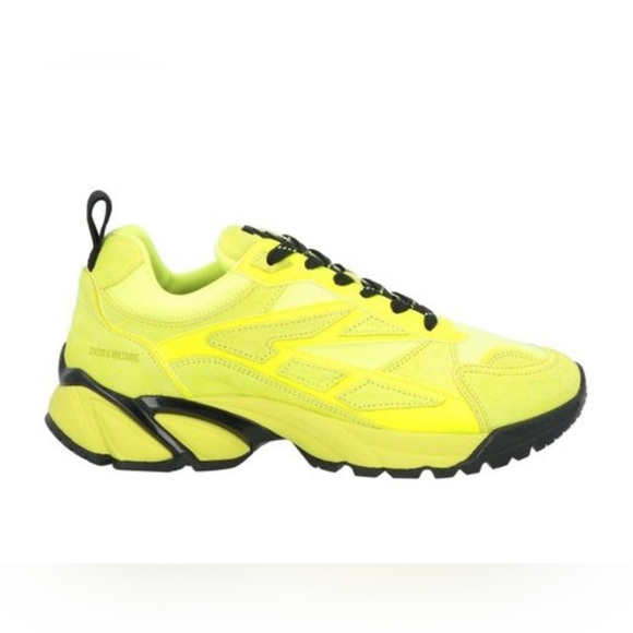 Zadig & Voltaire Yellow Trainers size 41 - Picture 1 of 11